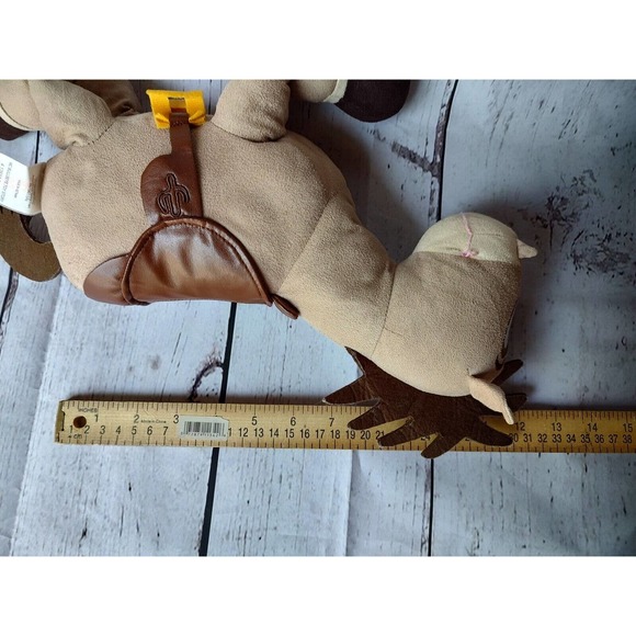 Bullseye Horse Plush Disney Pixar Toy Story Stuffed Animal With Saddle 13" - Picture 10 of 11